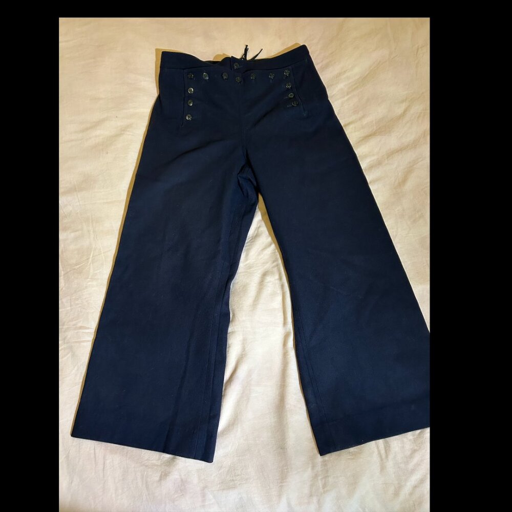 RARE Vintage Wool US Navy Sailor Pants